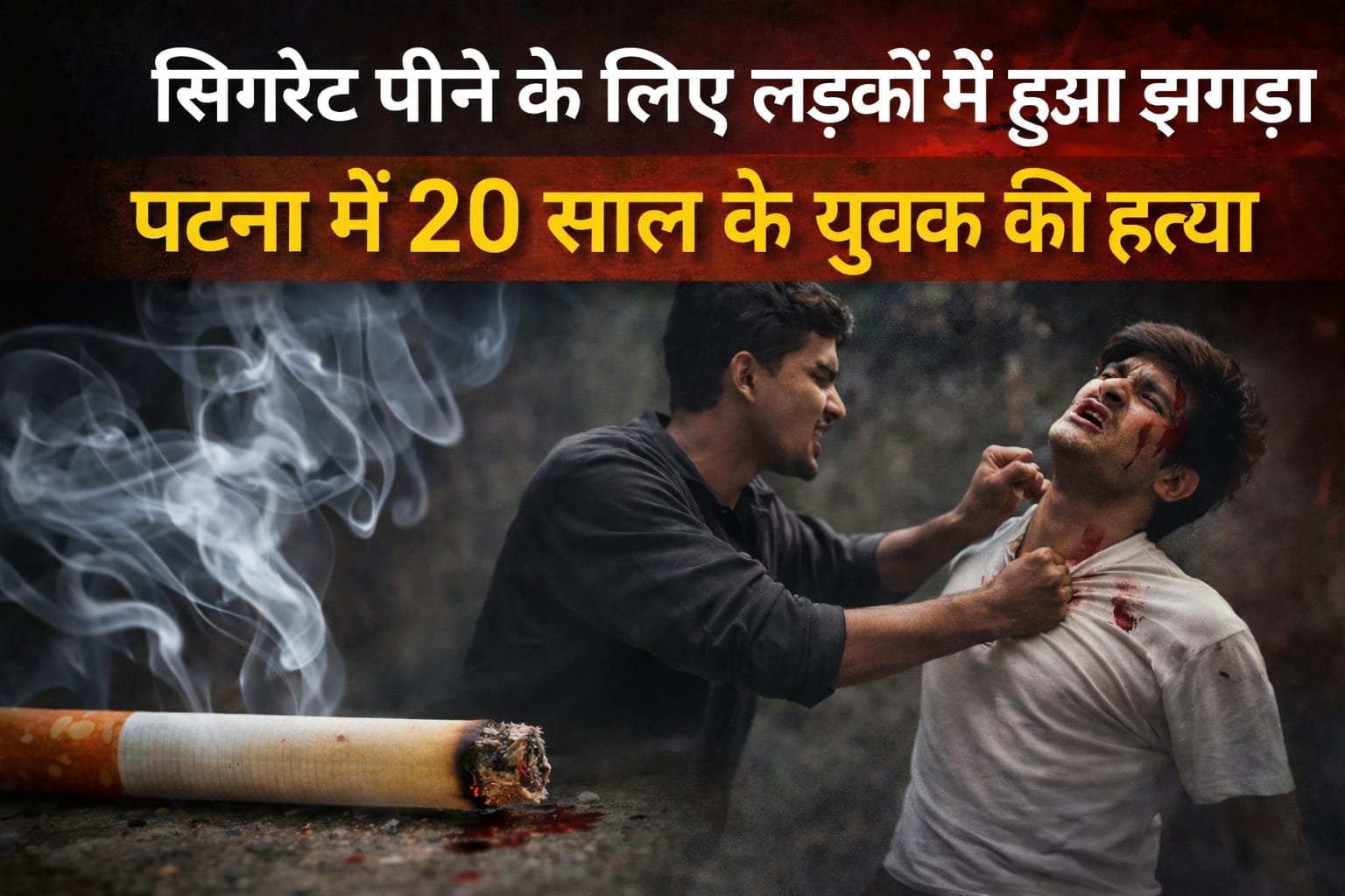 Patna News :- सिगरेट पीने के विवाद ने ली जान, पटना में 20 वर्षीय युवक की बेरहमी से हत्या