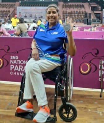 Charkhi Dadri News : मकड़ानी की पैरा एथलीट रेखा ने देश-विदेश में लहराया परचम, कई पदक किए अपने नाम Charkhi Dadri News : मकड़ानी की पैरा एथलीट रेखा ने देश-विदेश में लहराया परचम, कई पदक किए अपने नाम