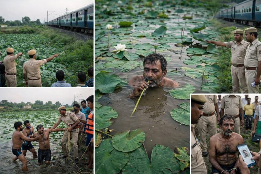 Breaking News : चोरी के बाद 5 घंटे पानी में छिपा! कमल की डंडी से सांस लेता रहा चोर Breaking News : चोरी के बाद 5 घंटे पानी में छिपा! कमल की डंडी से सांस लेता रहा चोर
